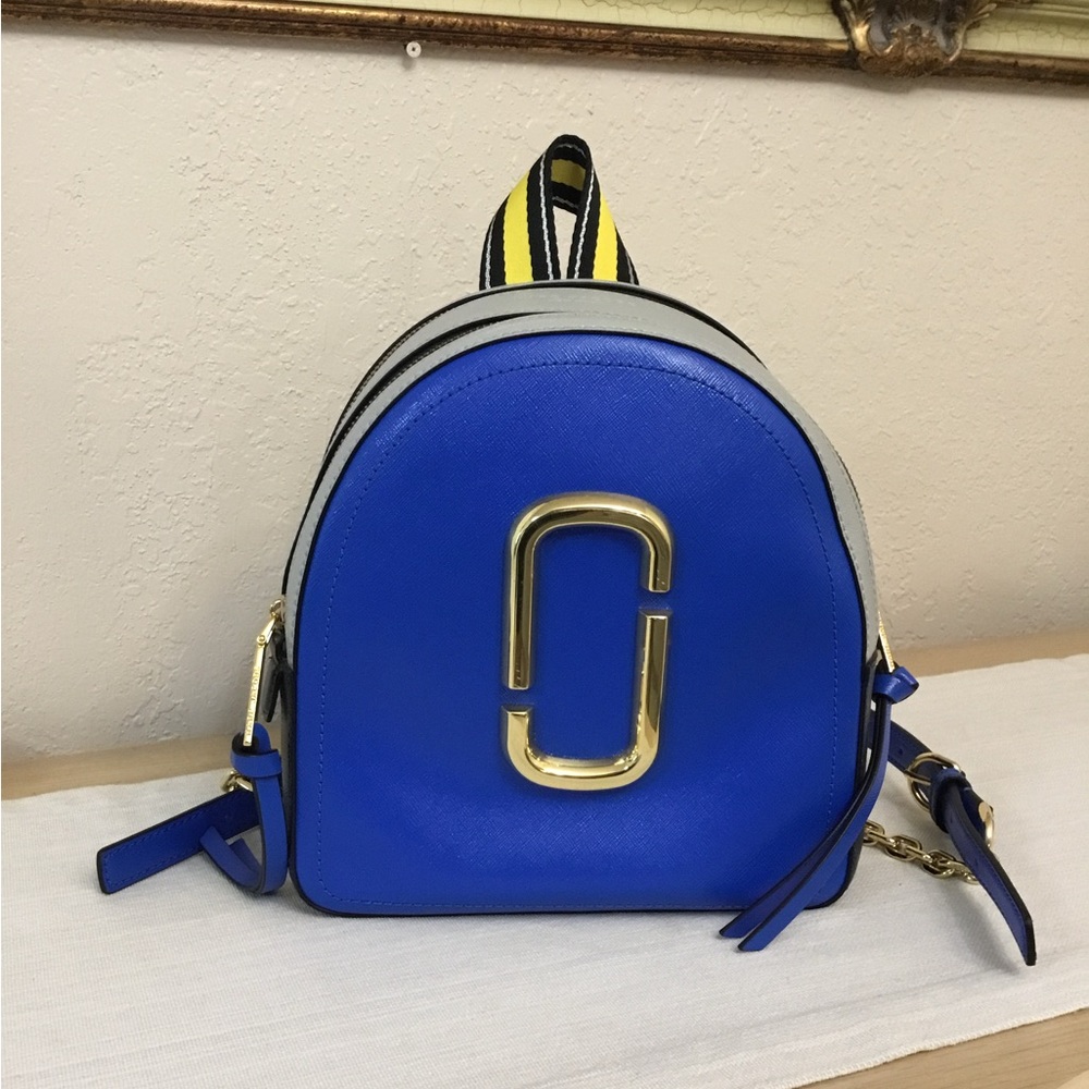 Marc Jacobs Colorblock Pack Shot Mini Backpack - Picture 7 of 13